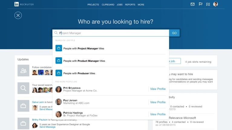 Linkedin Recruiter